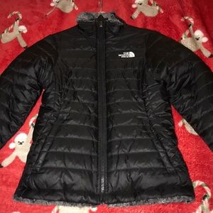 North face reversible jacket